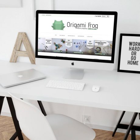 Origami Frog – kreatywny blog DIY