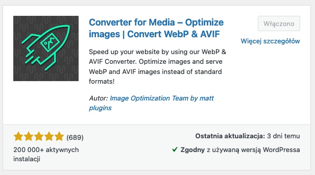 Converter for Media – Optimize images | Convert WebP & AVIF